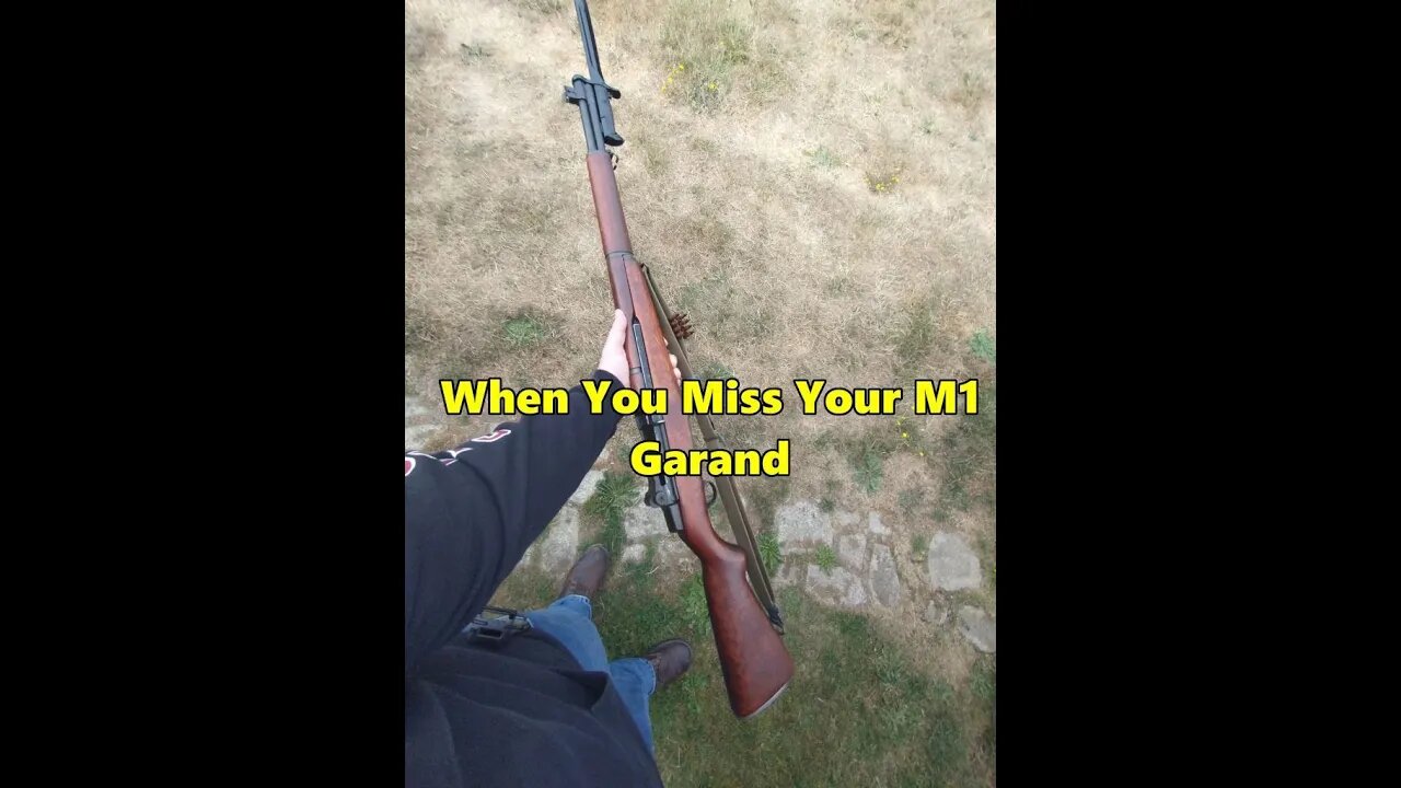 When You Miss Your M1 Garand. #shorts