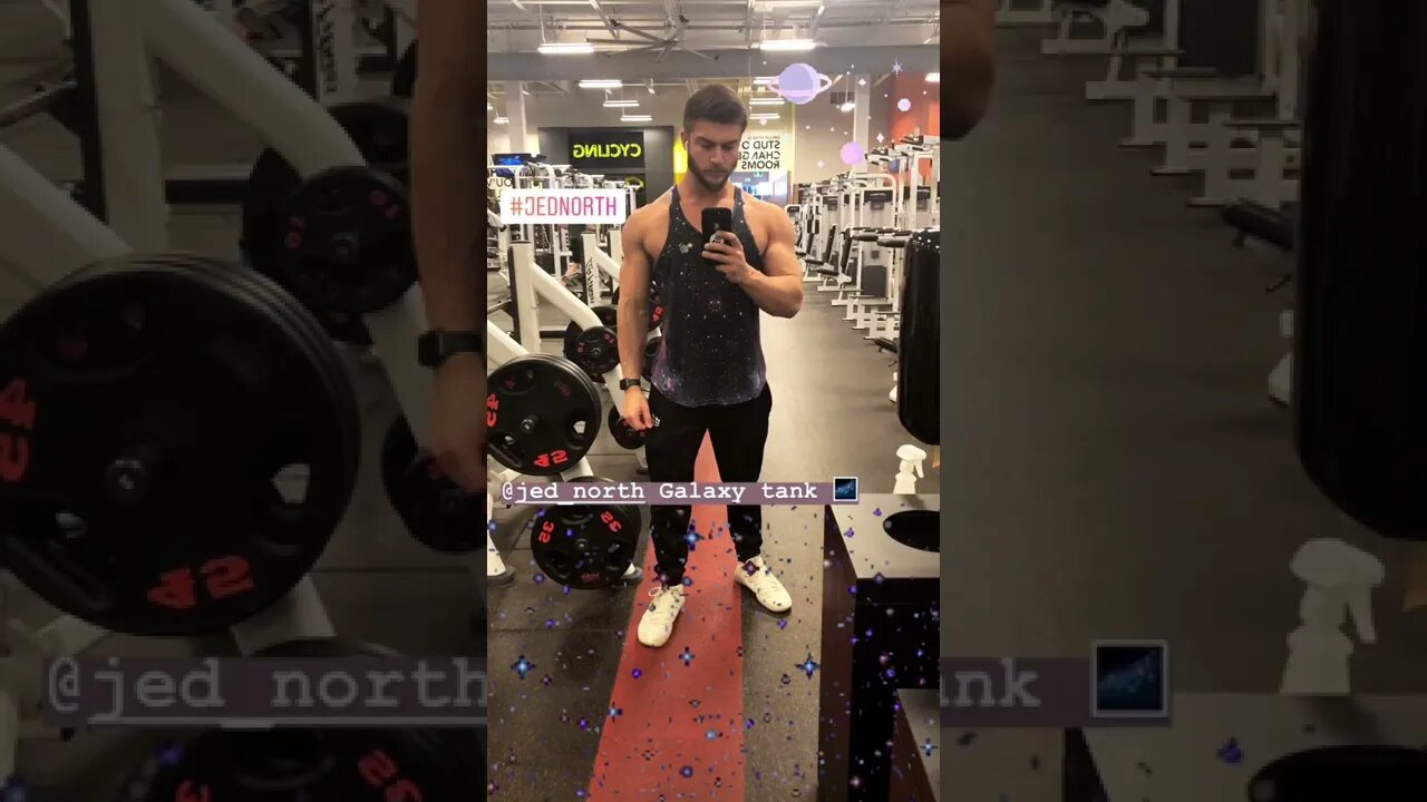 Jed North Galaxy Tank Top is fire