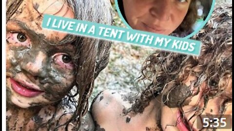 Living In A Tent With My Young Kids