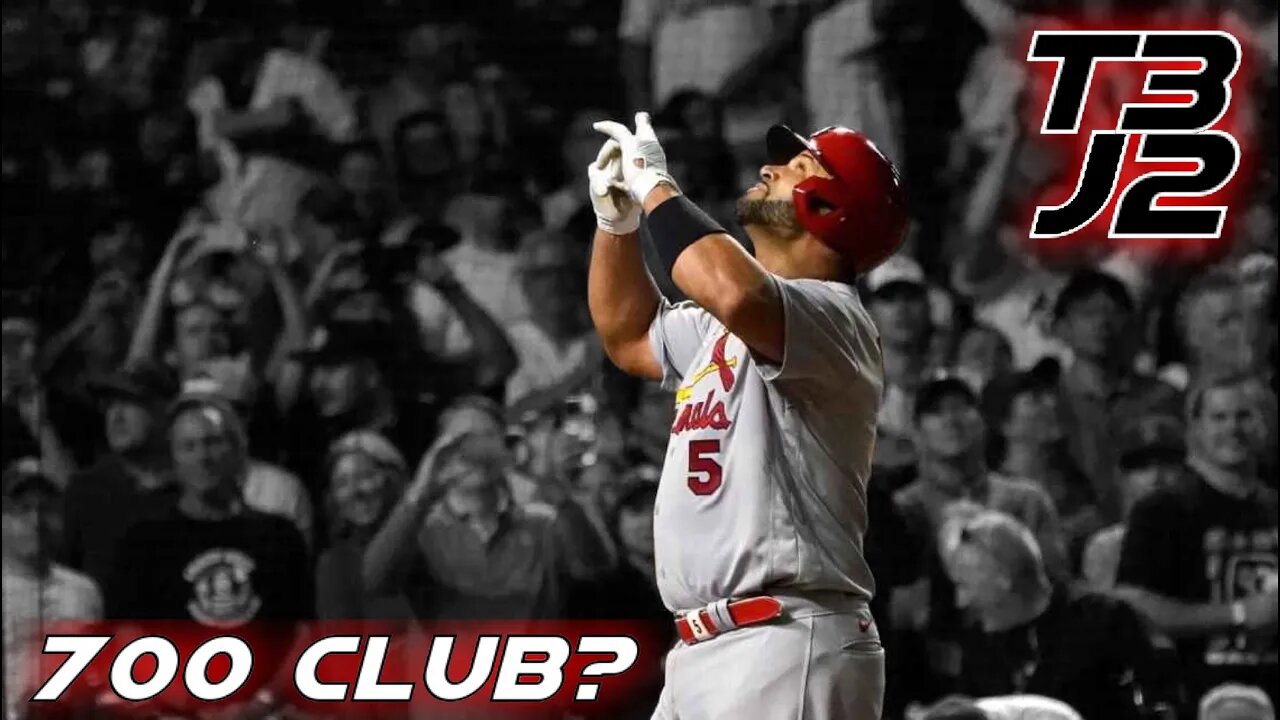 Will Albert Pujols reach 700 Home Runs? - Cardinals August Recap - Triple Double Watch