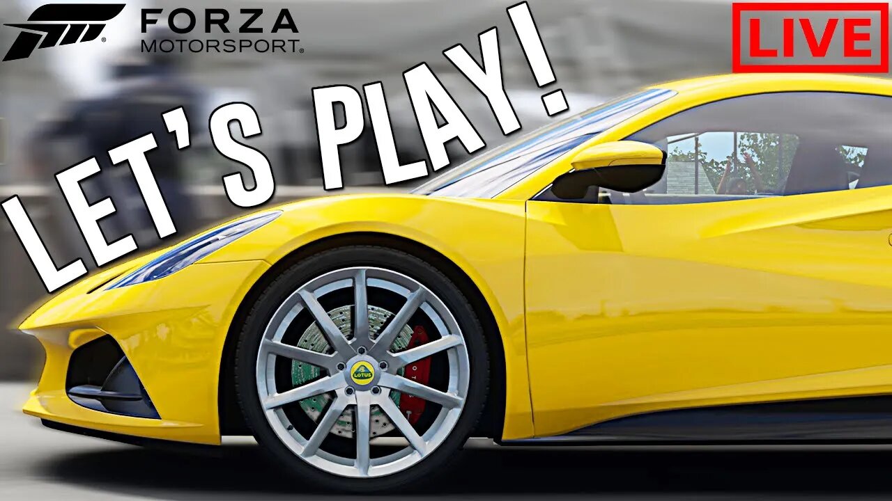 🔴 LIVE | Let's Play Forza Motorsport!