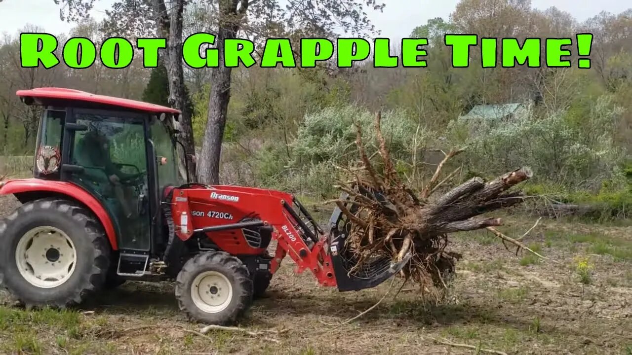 Branson tractor grapple work, Land clearing & more