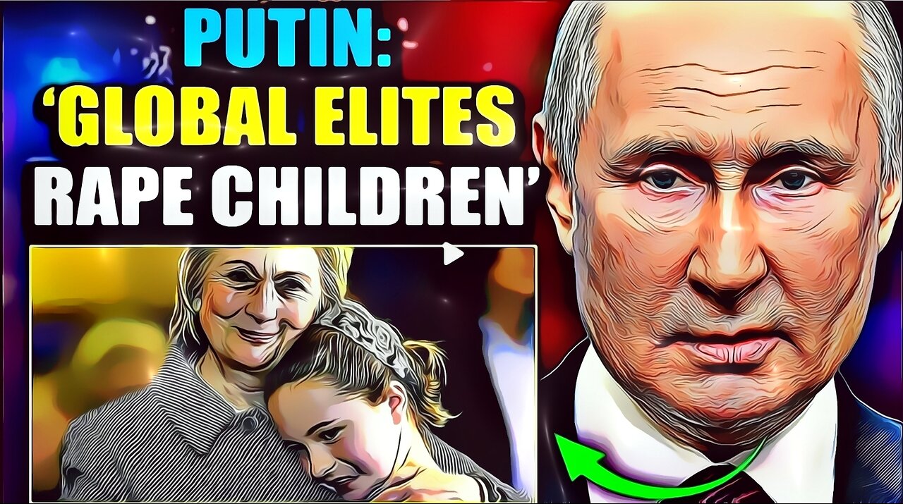 Putin syyttää länsimaisia johtajia pedofiliasta ja kannibalismista