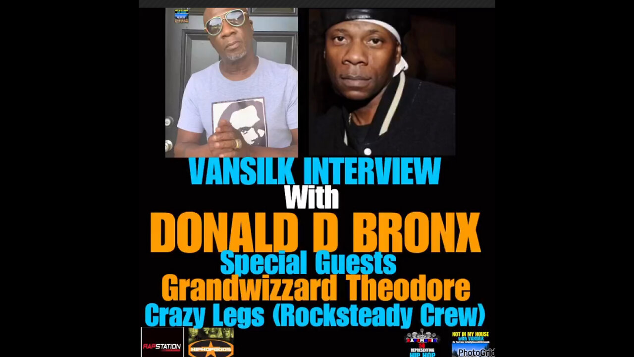 NIMH Ep #389 VANSILK in legendary Donald D, Grandwizzard Theodore & Crazy Legs/RockSteady Crew!