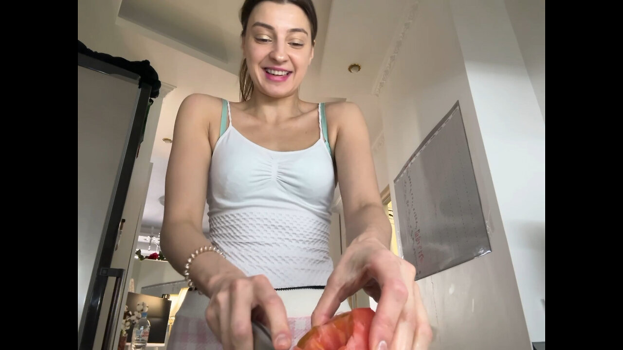 Maria Ryabushkina Is Not Shy To Show Her Kitchen