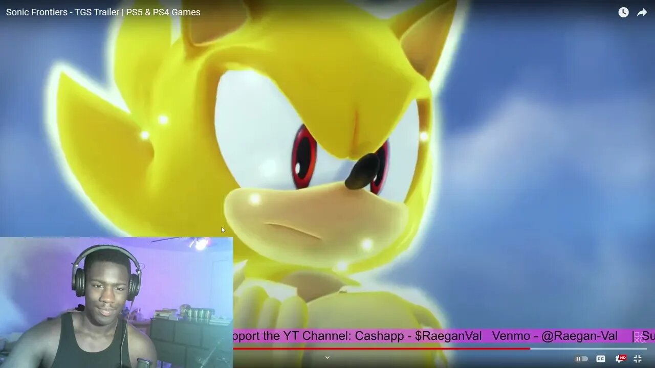 REACTION!!!Sonic Frontiers - TGS Trailer | PS5 & PS4 Games