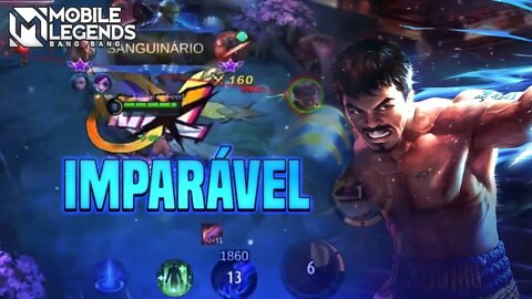 FAÇA ESSE ITEM NO PAQUITO E ELE FICARÁ UM MONSTRO | MLBB