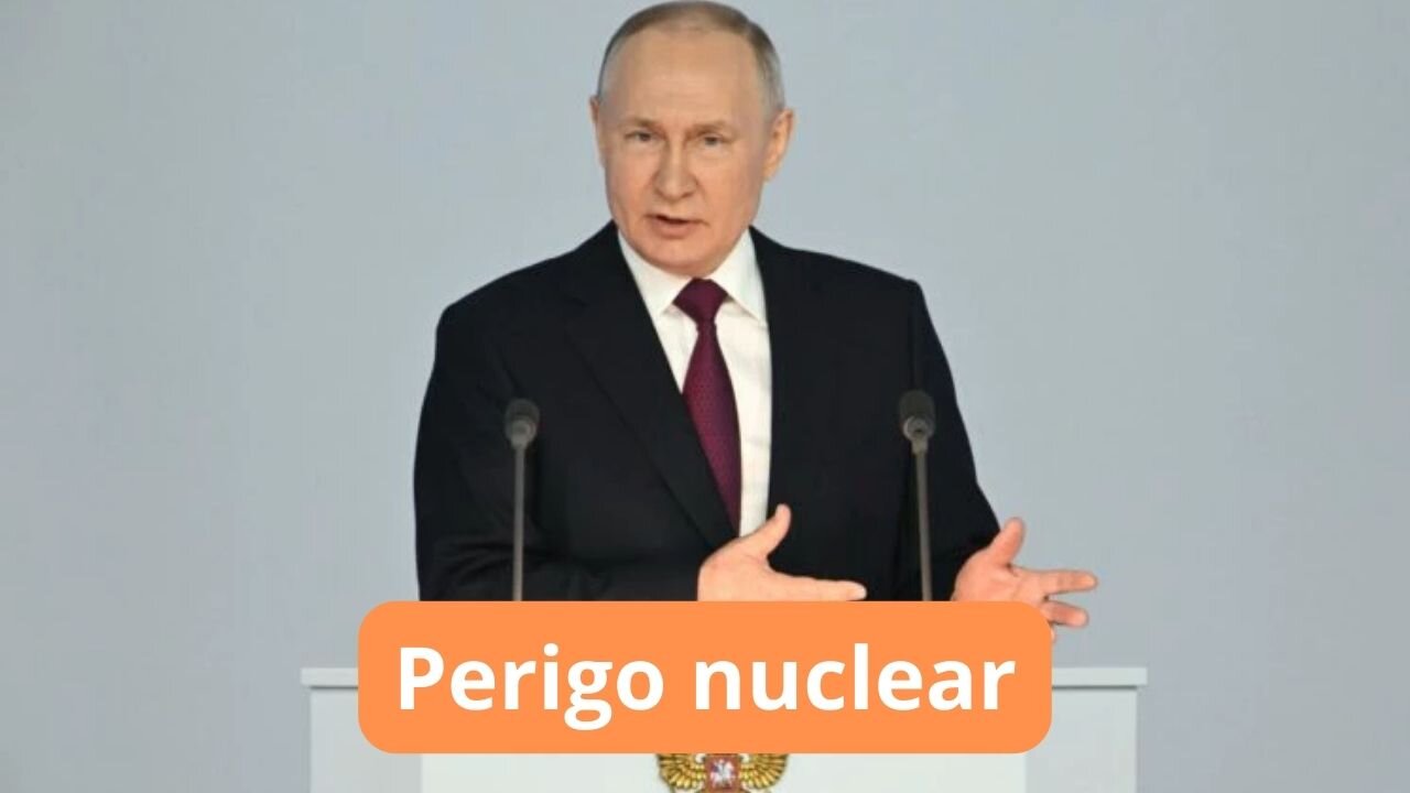 Perigo no ar! Putin não quer mais tratado nuclear.