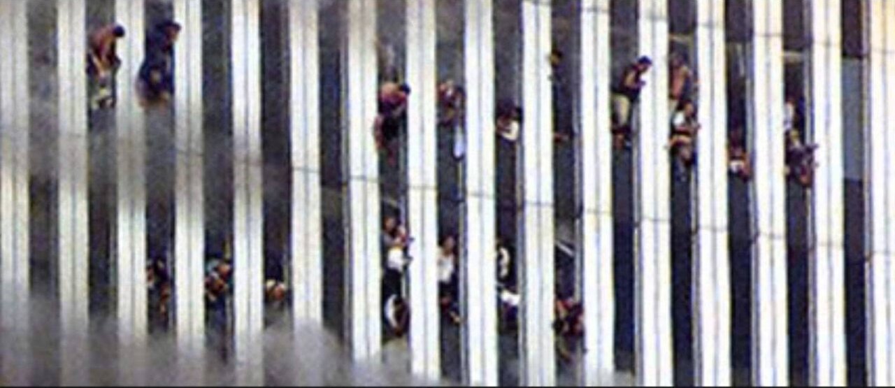 9/11: People Jumping From World Trade Center (Warning Graphic Footage)