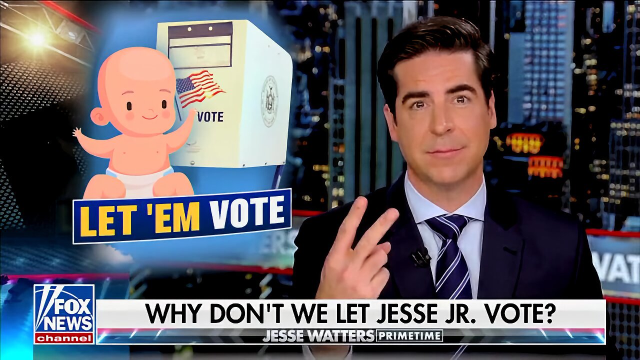 Jesse Watters: Dems Lowering Voting Age to 16, Were You a Responsible Adult Then?