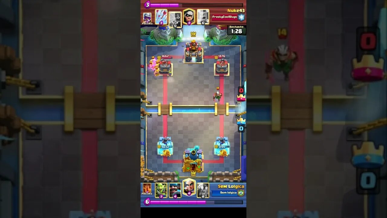 2 PREDICT DE VENENO NA MESMA BATALHA #shorts #clashroyal #clash #clashroyale #royale
