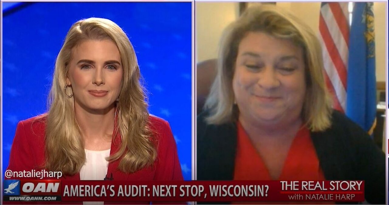 The Real Story - OAN Wisconsin Audit with State Rep. Janel Brandtjen