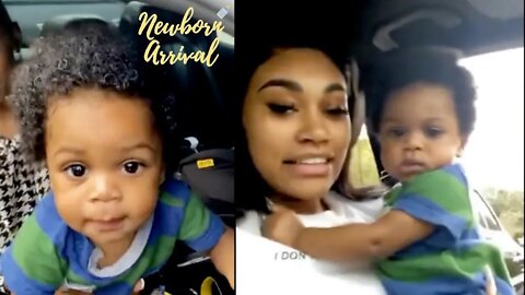 NBA Youngboy "BM" Jania Has Her Hands Full With Son Kacey!