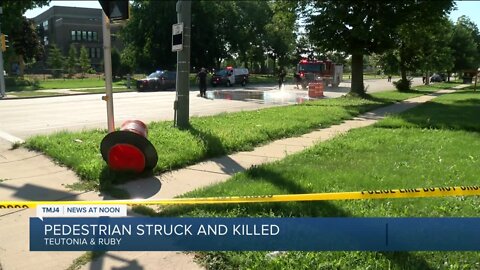 Pedestrian killed in crash near Teutonia and Roosevelt in Milwaukee
