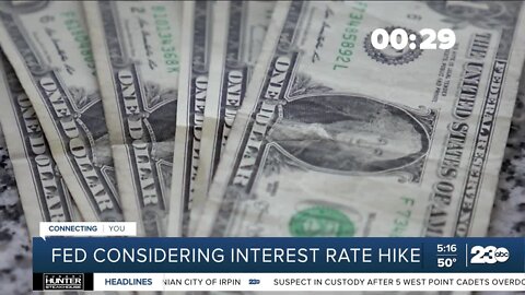 Federal Reserve considering raise interest rates