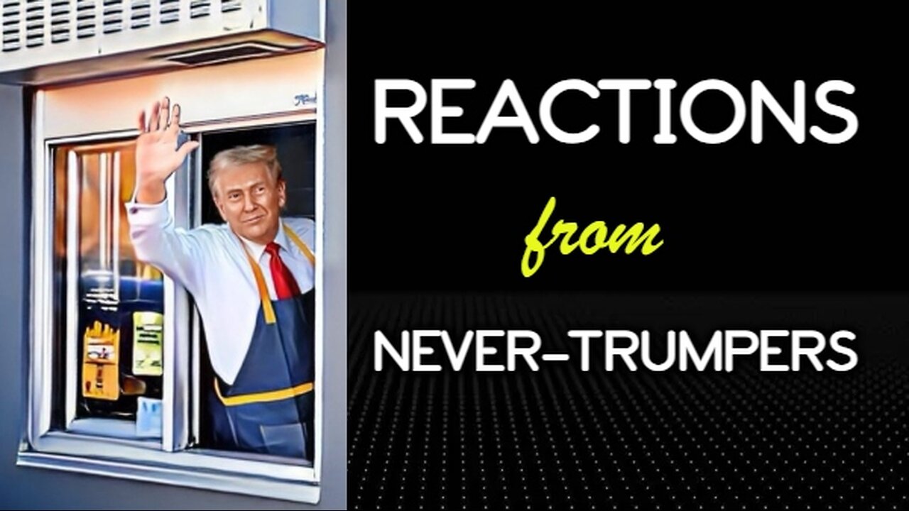 Precious Reactions From Never-Trumpers