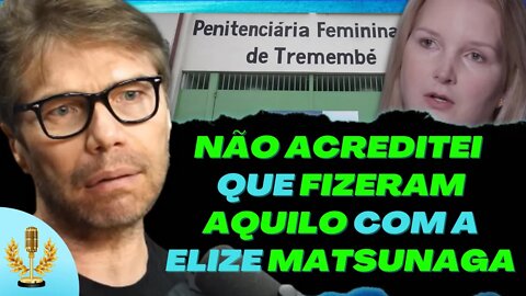 Escritor DETALHA como foi a PRIMEIRA VEZ que Elize MATSUNAGA saiu da CADEIA | Cortes de Podcast