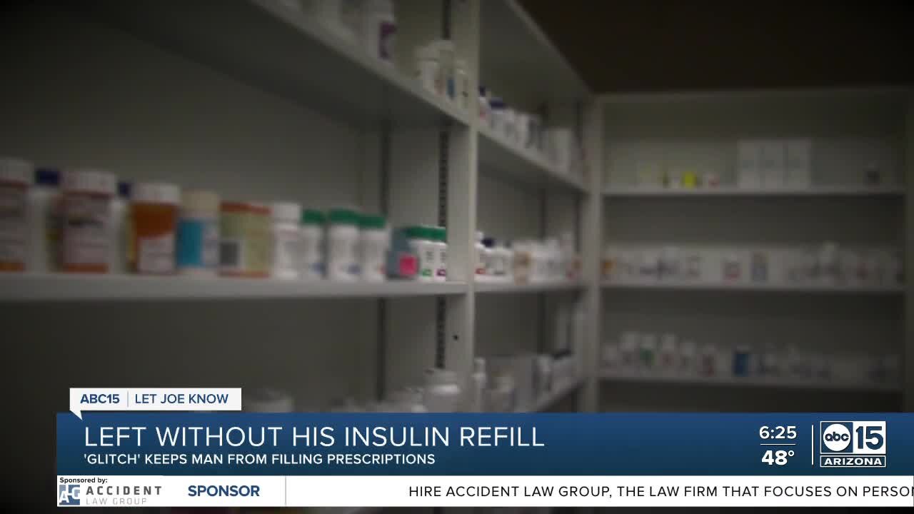 Let Joe Know - Insulin refill problems