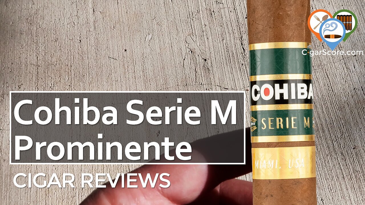 A MILD COROJO? The COHIBA SERIE M Prominente Churchill - CIGAR REVIEWS by CigarScore