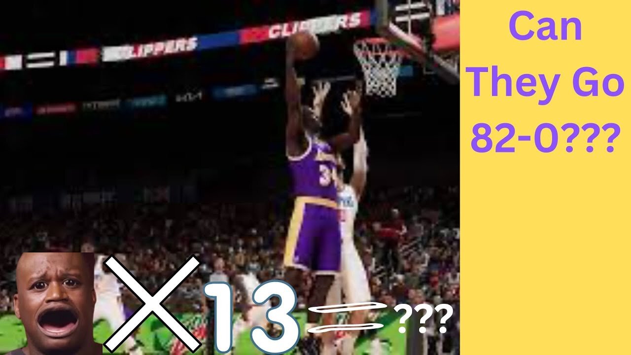 I Put 13 Shaq's On One Team And This Happened