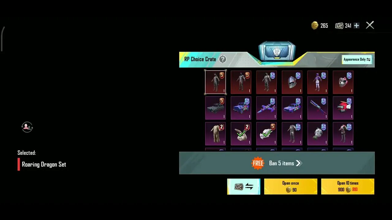 RP CREATE OPENING❤️ || BGMI ||68 + ONE