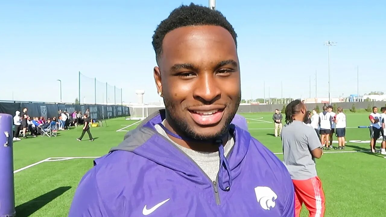 Kansas State Football | Felix Anudike-Uzomah interview at 810 Varsity Combine