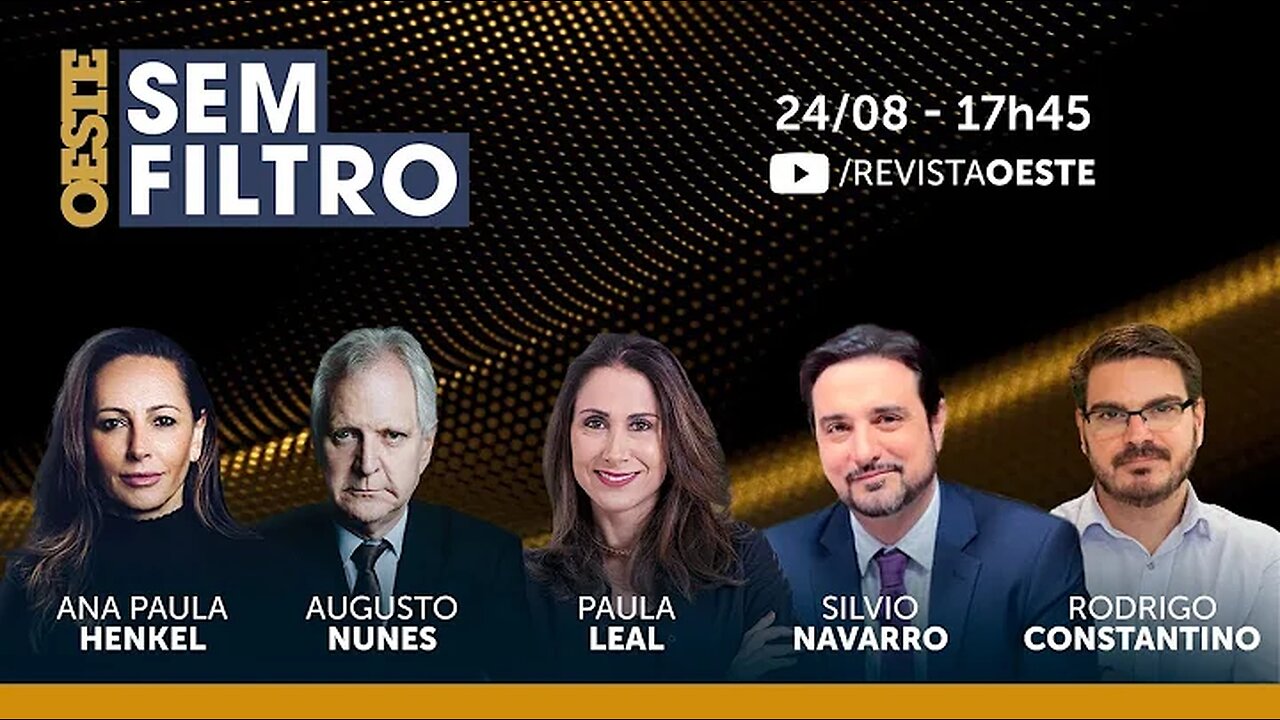 OESTE SEM FILTRO - 24/08/2023 = AS 17:45 AO VIVO