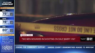 Police: 2 people injured, hospitalized after shooting on Dale Mabry in Tampa