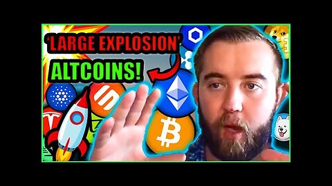 ALTCOINS will EXPLODE soon! 💥 (HERE is WHY)