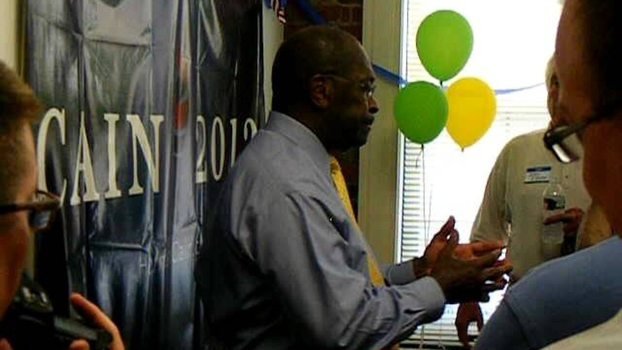 Herman Cain talks about his plan
