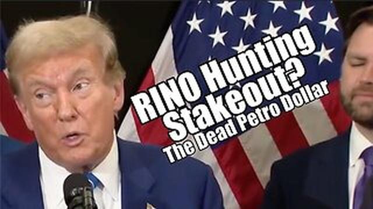 RINO HUNTING STAKEOUT? THE DEAD PETRO DOLLAR. PRAISENPRAYER! B2T SHOW JUNE 13, 2024