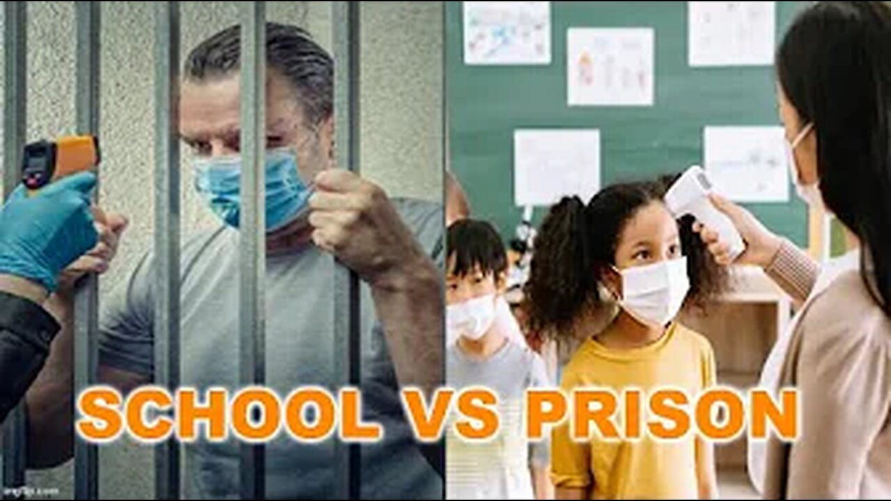 School VS Prison - Mass Population Control In Plain Sight!