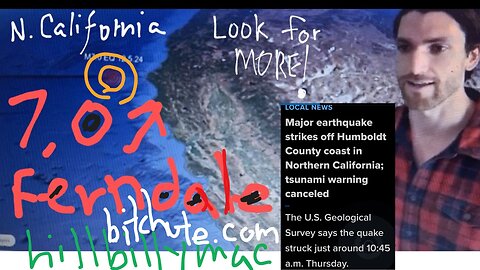 5 DEC 24: BIGGEST QUAKE IN 5 YEARS WETS THE BAY AREA - MORE TO COME FOR DEAD TREE SEASON CELEBRANTS