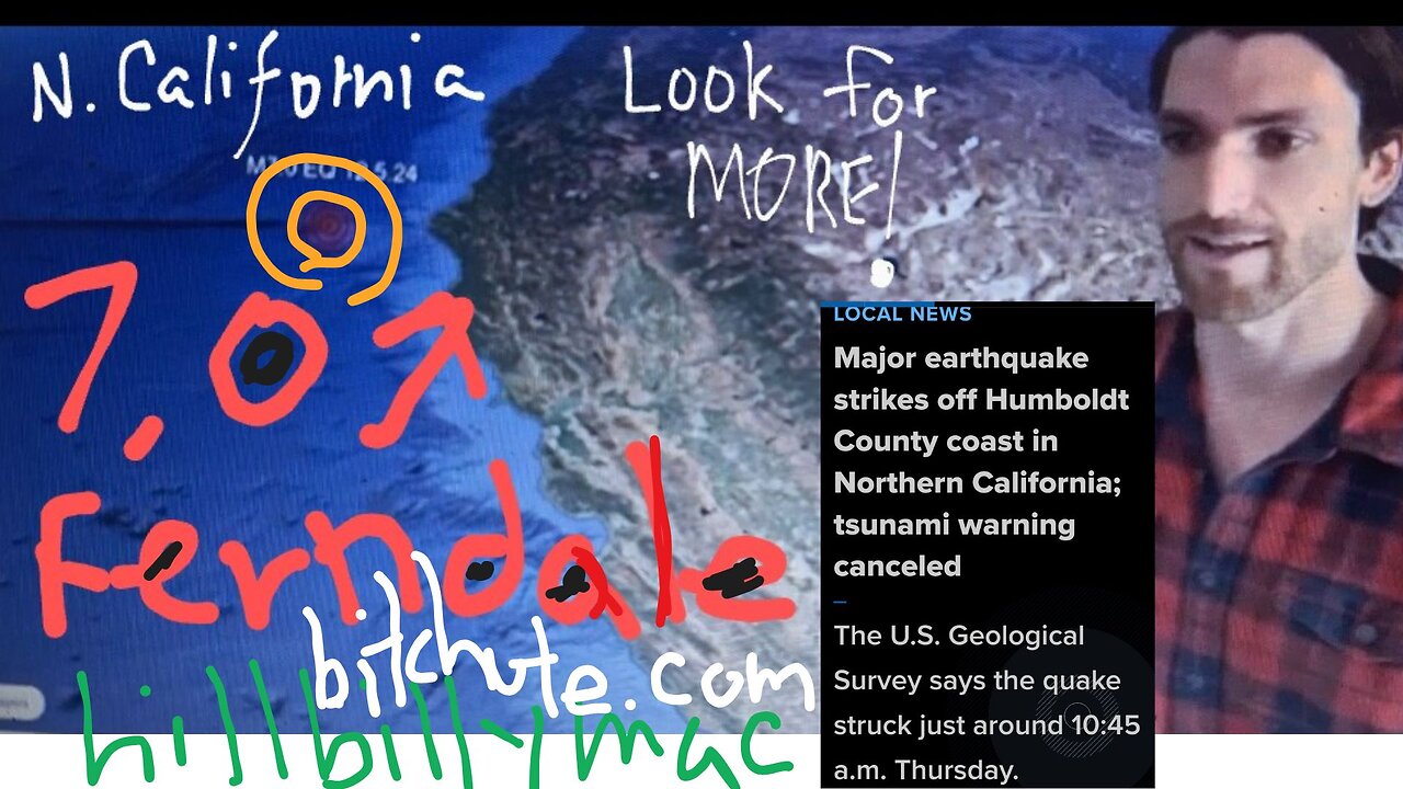 5 DEC 24: BIGGEST QUAKE IN 5 YEARS WETS THE BAY AREA - MORE TO COME FOR DEAD TREE SEASON CELEBRANTS