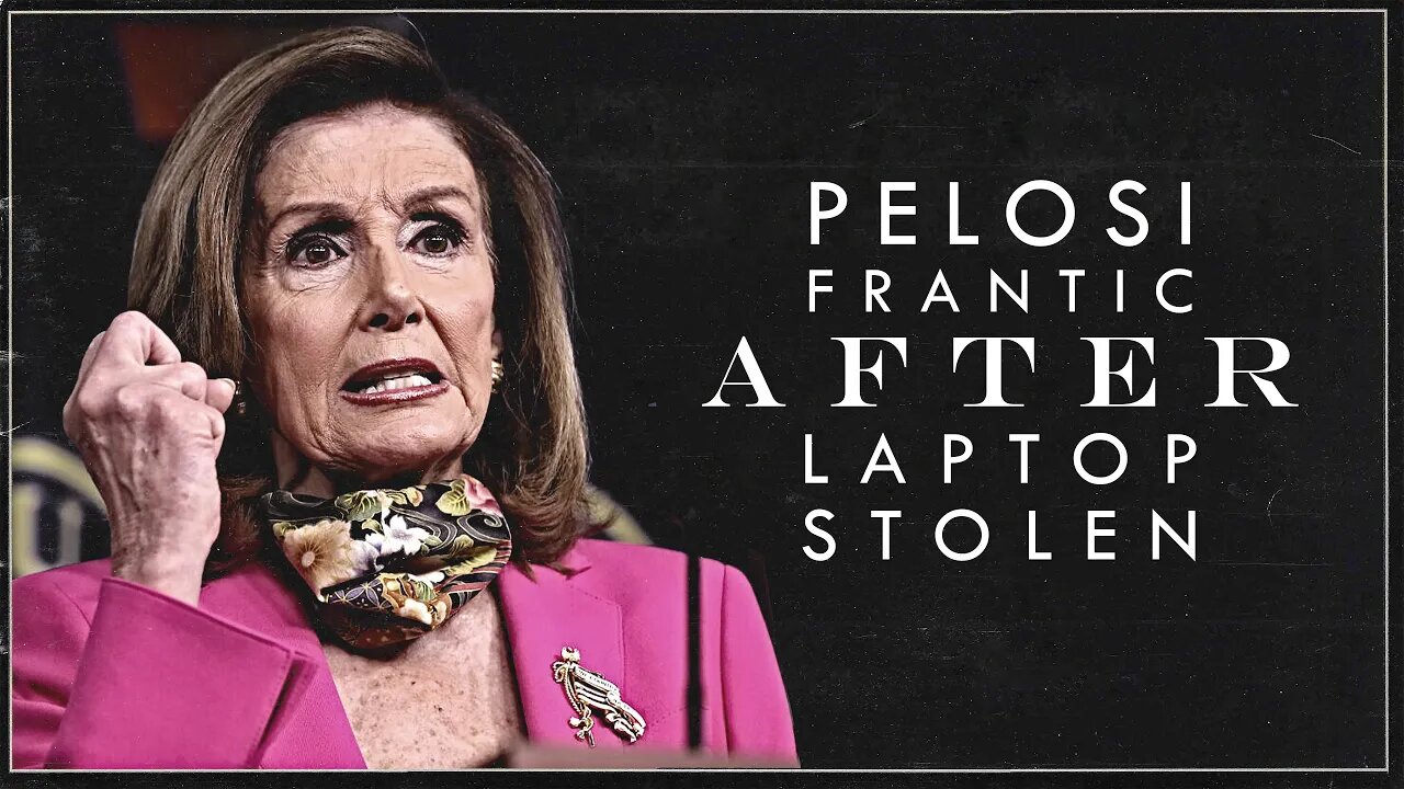 Pelosi FRANTIC After Laptop Stolen