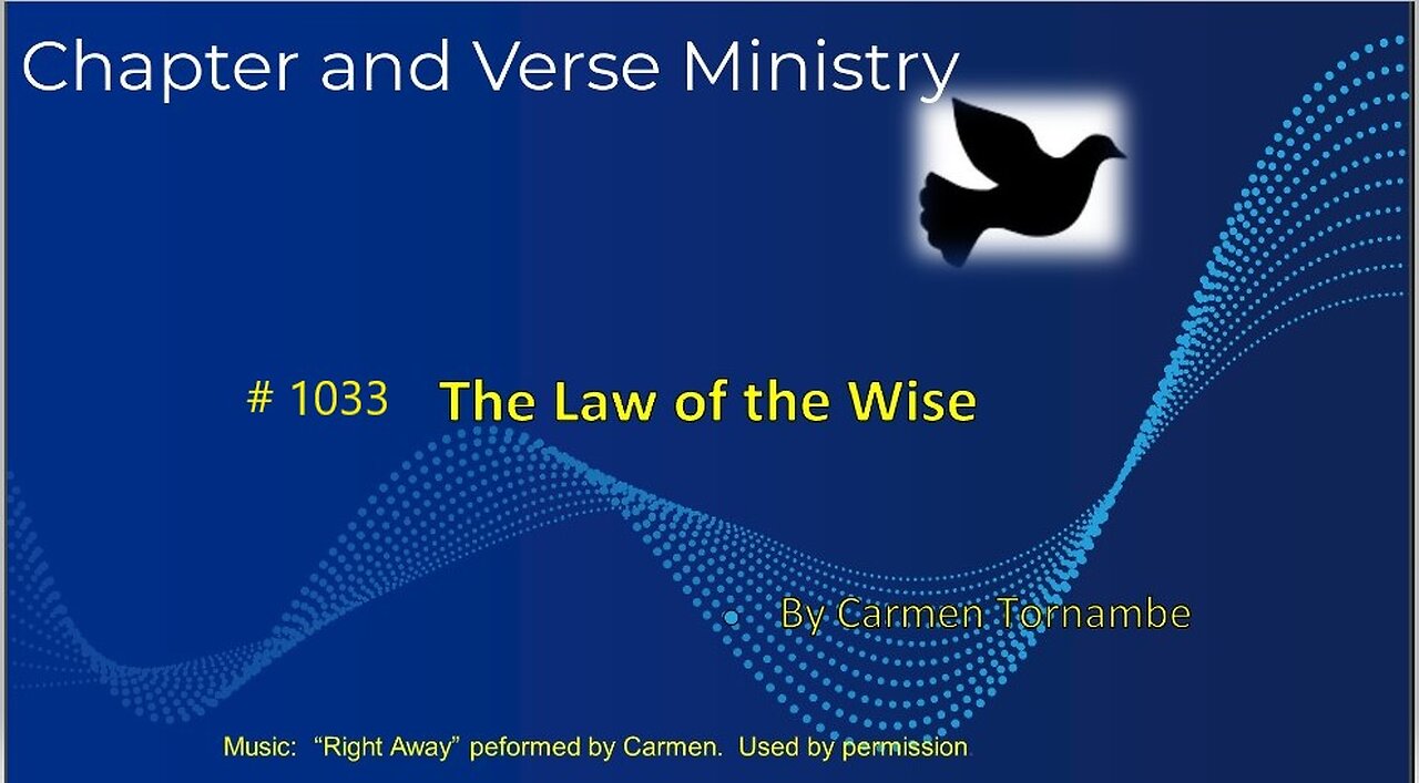 1033 The Law of the Wise