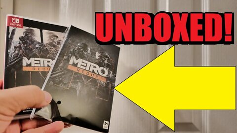 METRO REDUX for the Nintendo Switch UNBOXED!