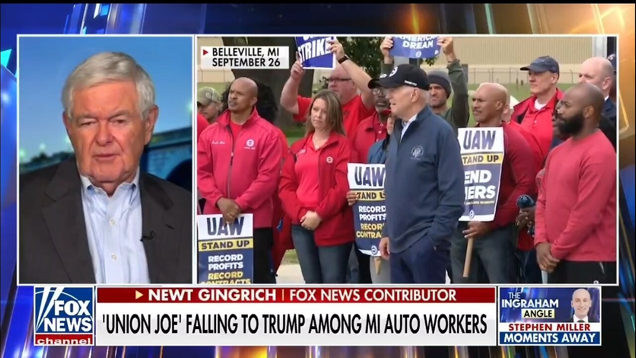 Newt Gingrich: The Problem For Biden Is Reality