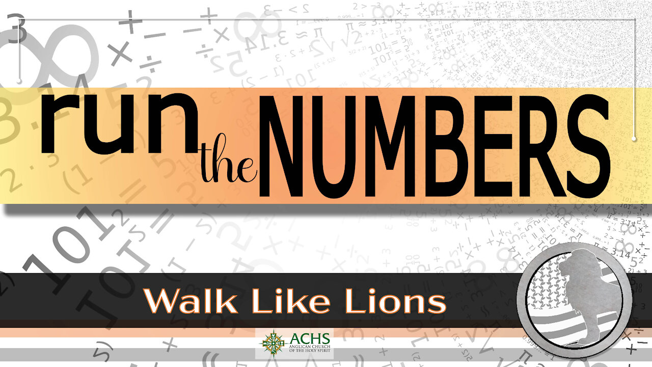"Run the Numbers" Walk Like Lions Christian Daily Devotion with Chappy October 19, 2021