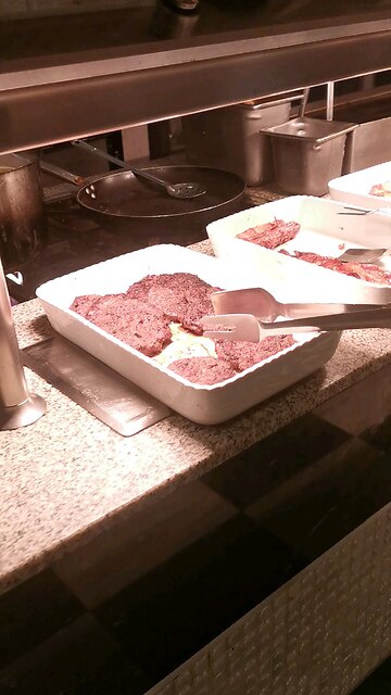 Food Court During Vacation at RIU Hotel