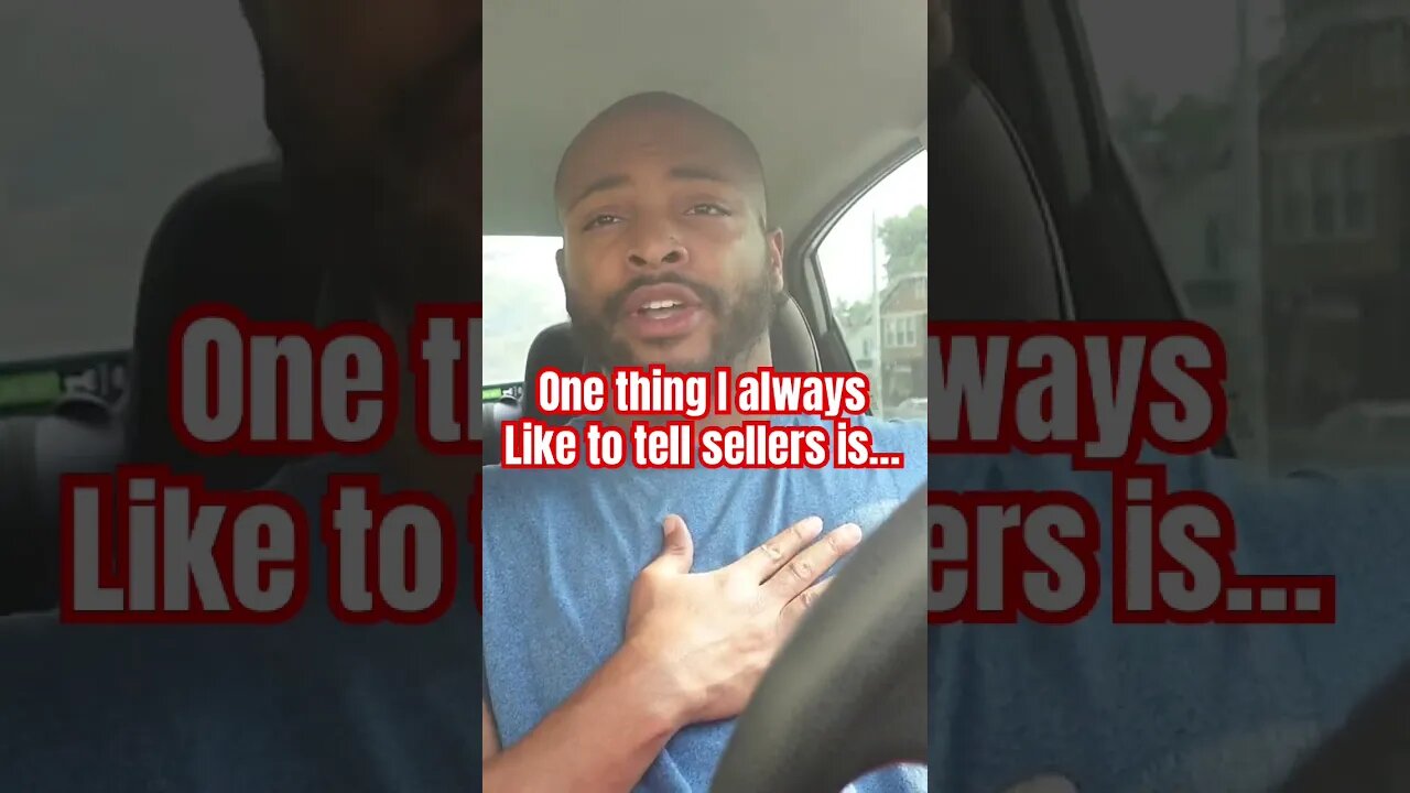 1 Thing I always like to tell sellers is THEY WILL leave out.. #Get2Steppin w/ S2