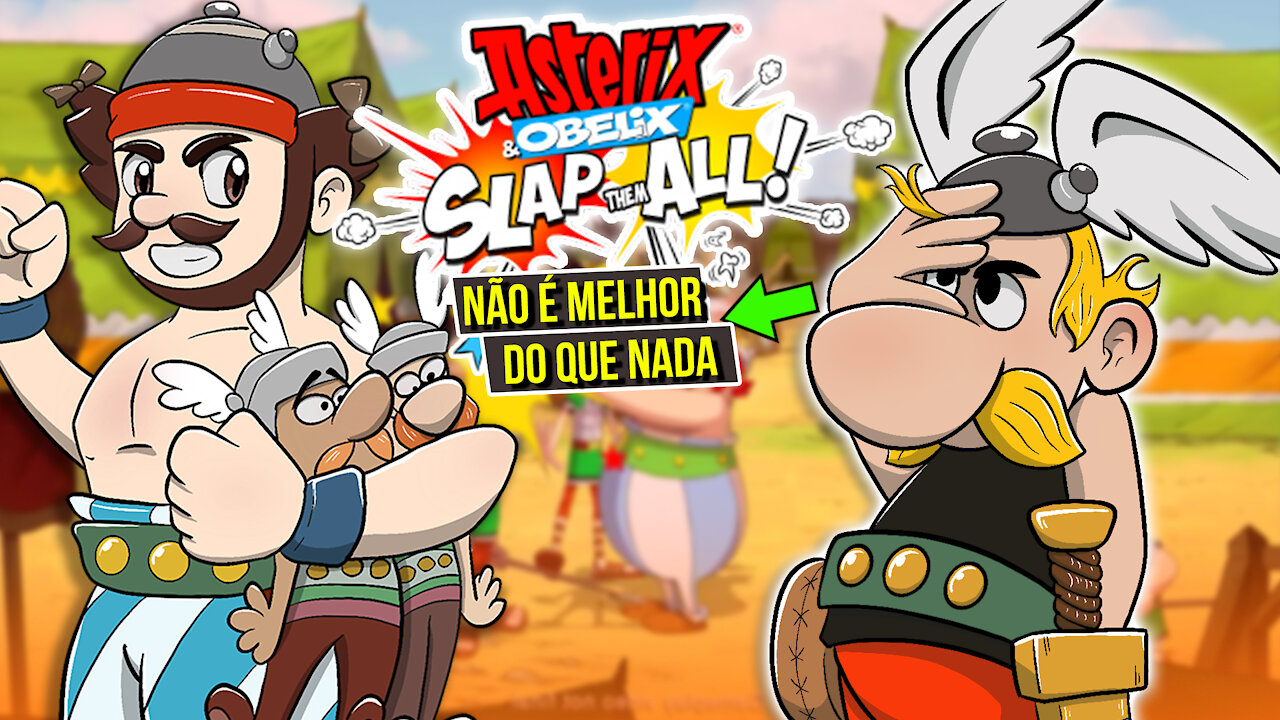 NOVO jogo TRISTE do GAULES | Asterix & Obelix Slap Them All