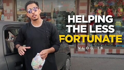 DISTRIBUTING GOODIE BAGS TO THE LESS FORTUNATE! (VLOG 18)