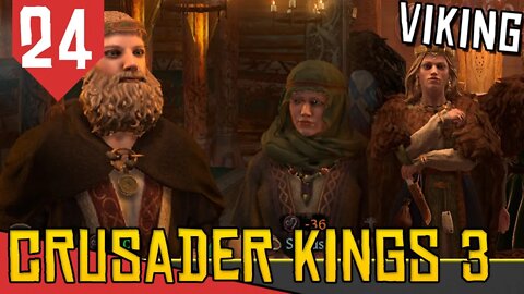 Exercício de TIRANIA JUSTA - Crusader Kings 3 The Northmen #24 [Gameplay Português PT-BR]