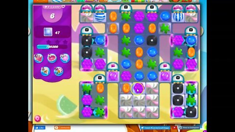 Candy Crush Level 3492 Talkthrough, 22 Moves 0 Boosters