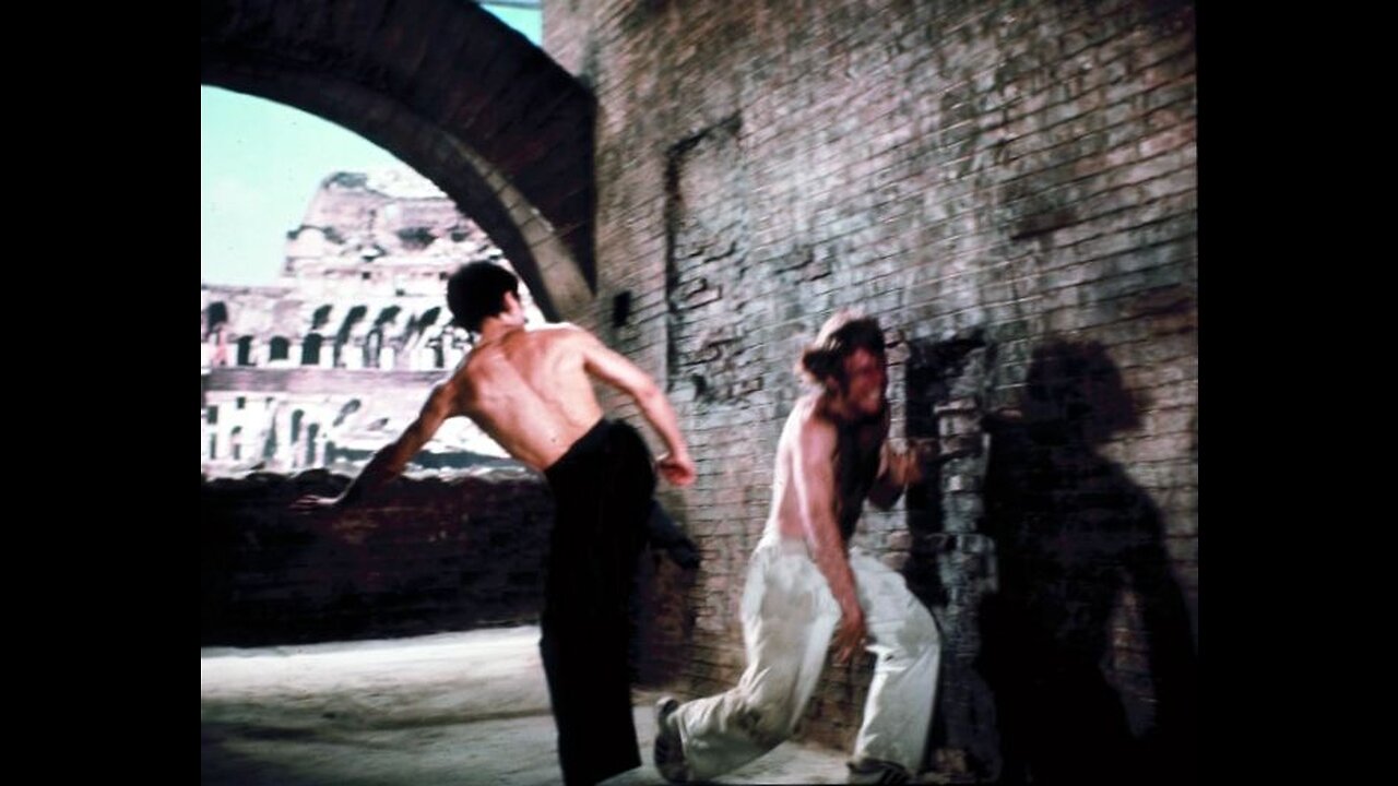 Cross kick Studio Films Bruce Lee way of the Dragon