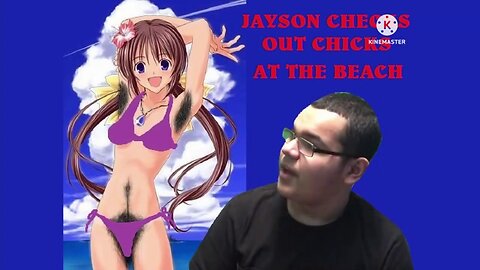 Jayson Checks Out Chicks at the Beach (Title Card)