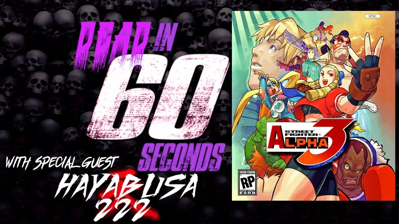 #shorts DEAD IN 60 SECONDS (vs. Hayabusa222) - Street Fighter Alpha 3 [Arcade]