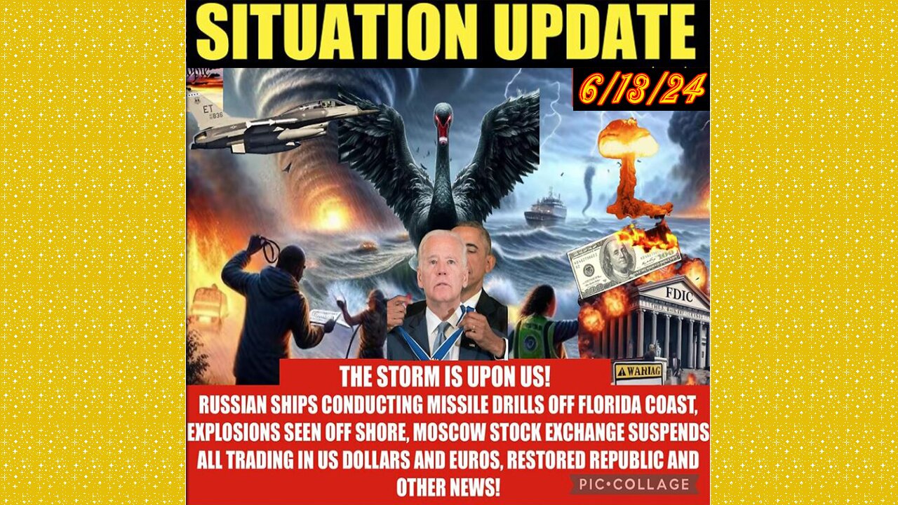 SITUATION UPDATE 6/13/24 - NFauci Testifies To Congress, Nato At War W/Russia, Israel & Hezbollah