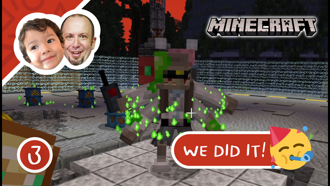 WE DID IT!!!! | Science Boss taken down | Minecraft ZOMBIES